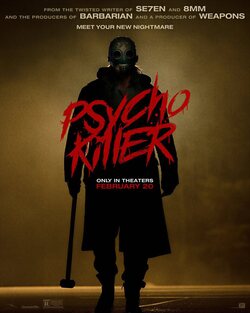 Cartel de Psycho Killer