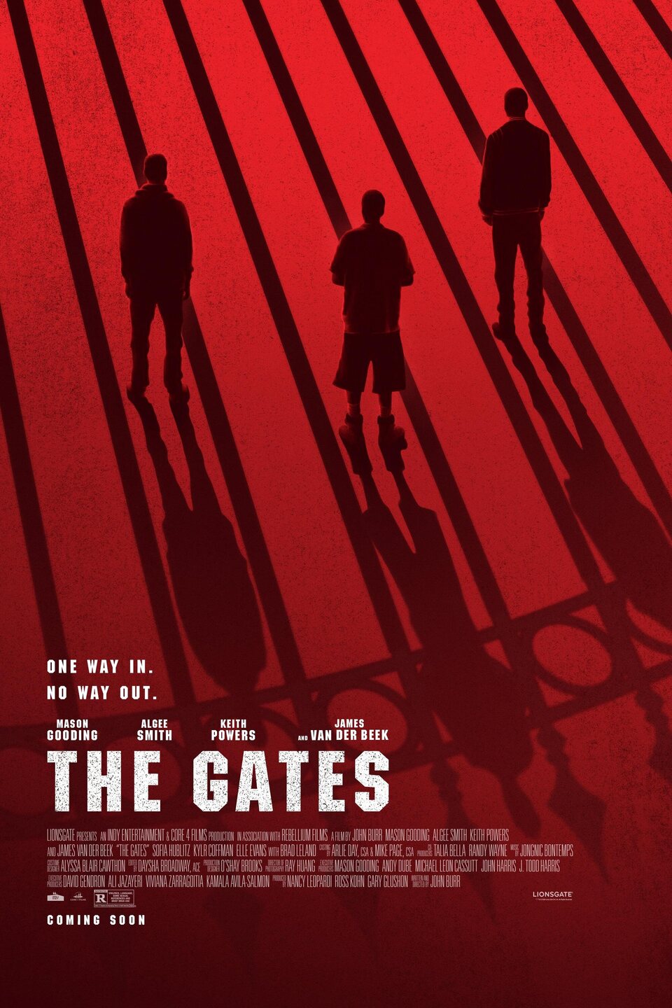 Cartel de The Gates - Estados Unidos