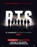Cartel de BTS: EL COMEBACK EN DIRECTO | ARIRANG