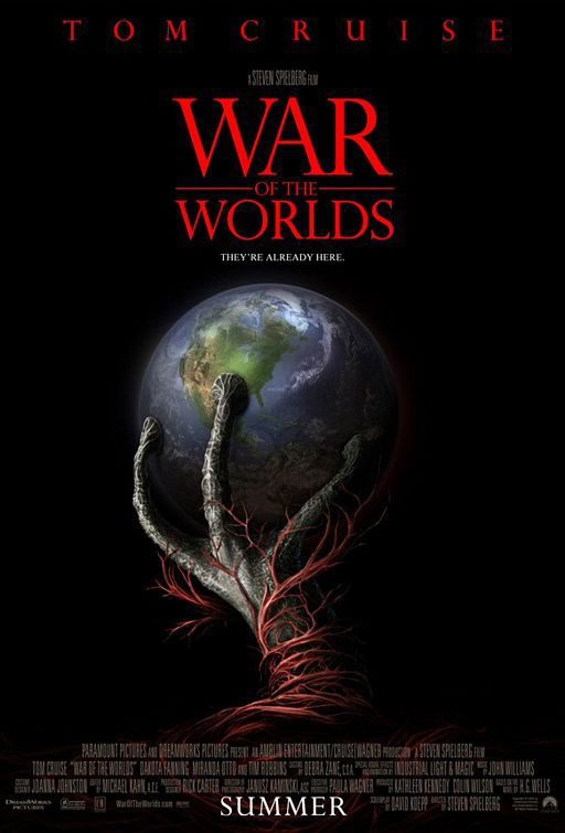 Cartel de La guerra de los mundos - EEUU