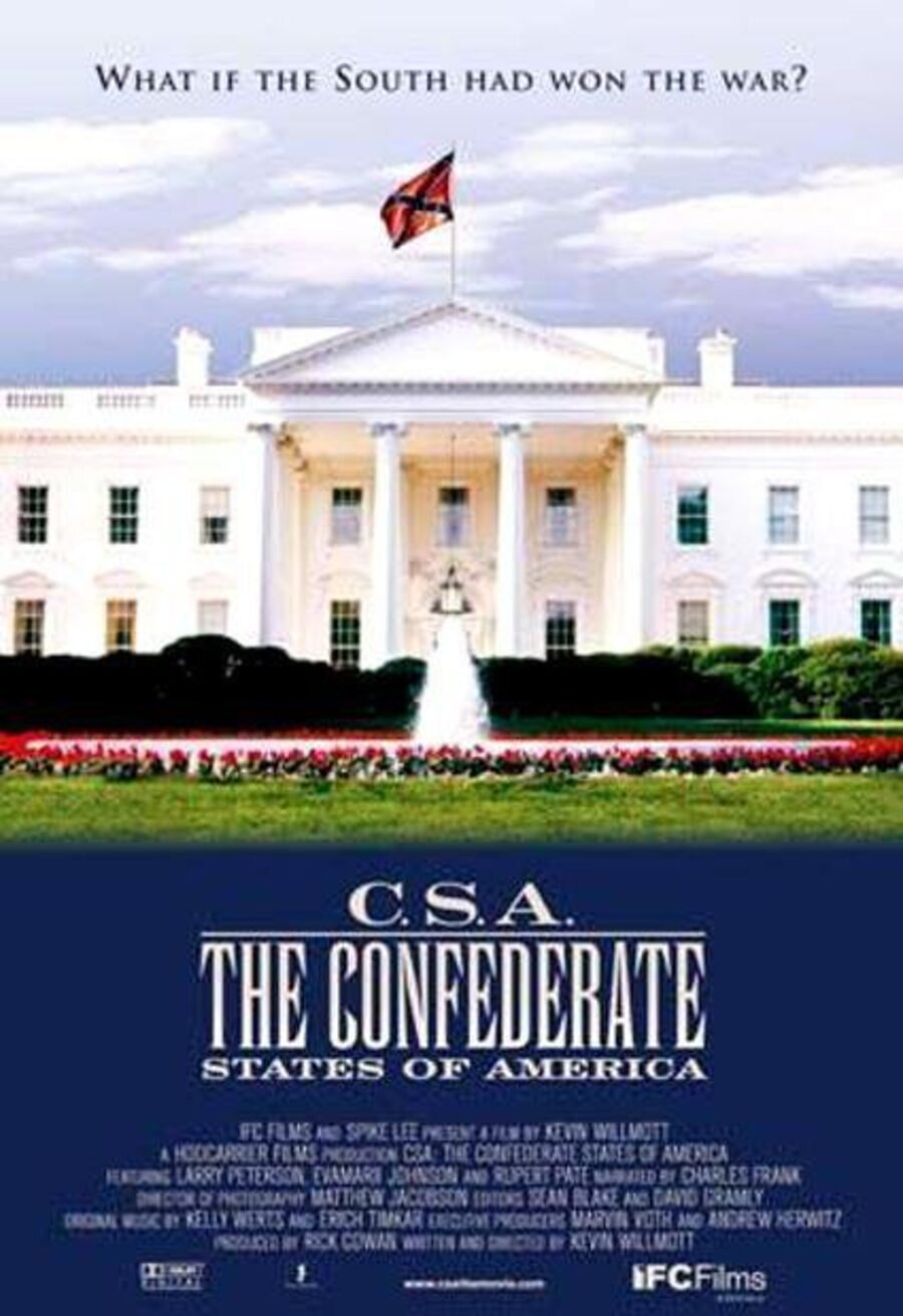 Cartel de C.S.A.: The Confederate States of America - Estados Unidos