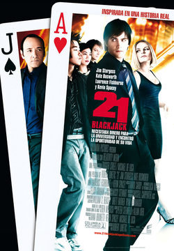 Cartel de 21: Blackjack