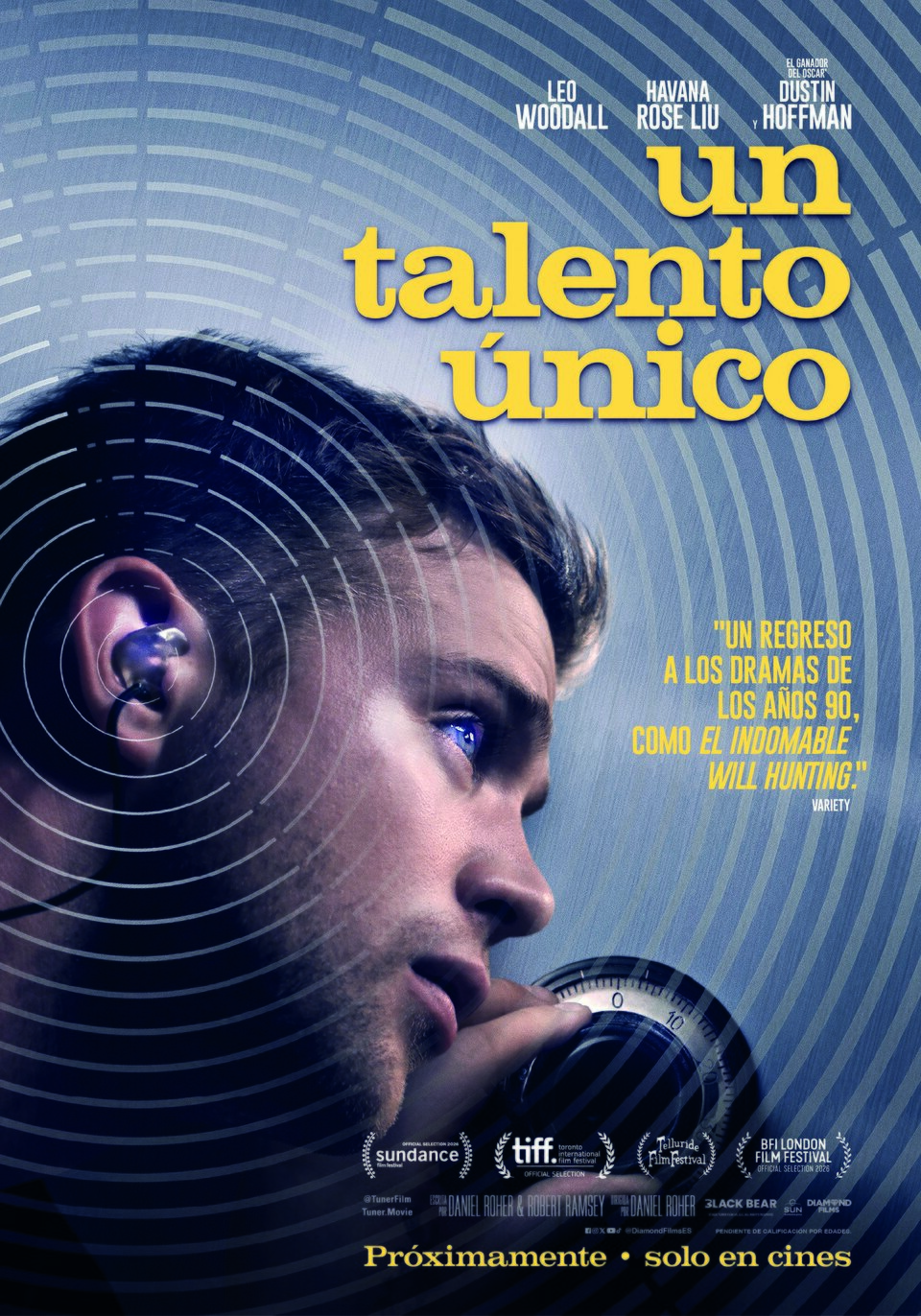 Cartel de Un talento único - España