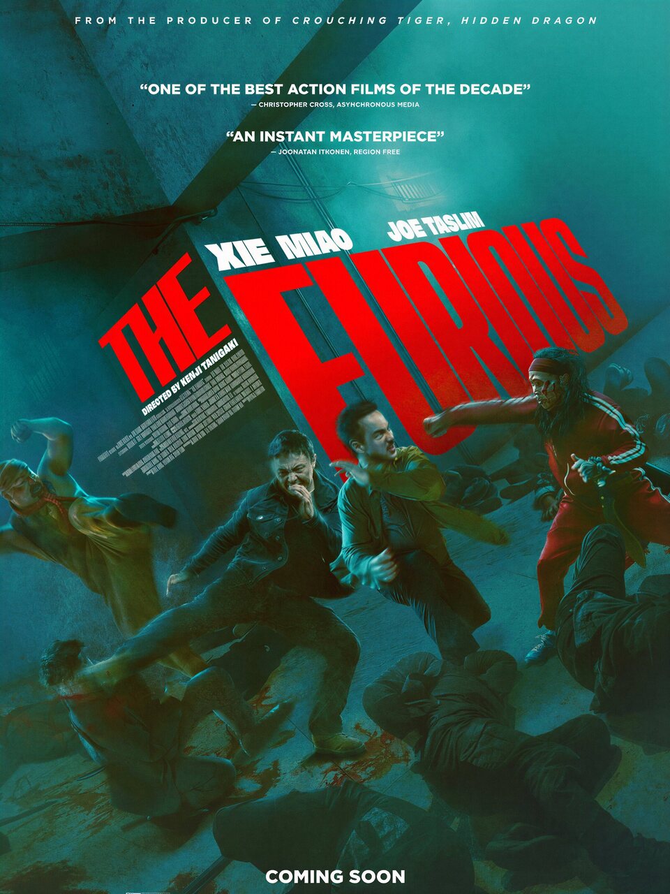 Cartel de The Furious - Estados Unidos