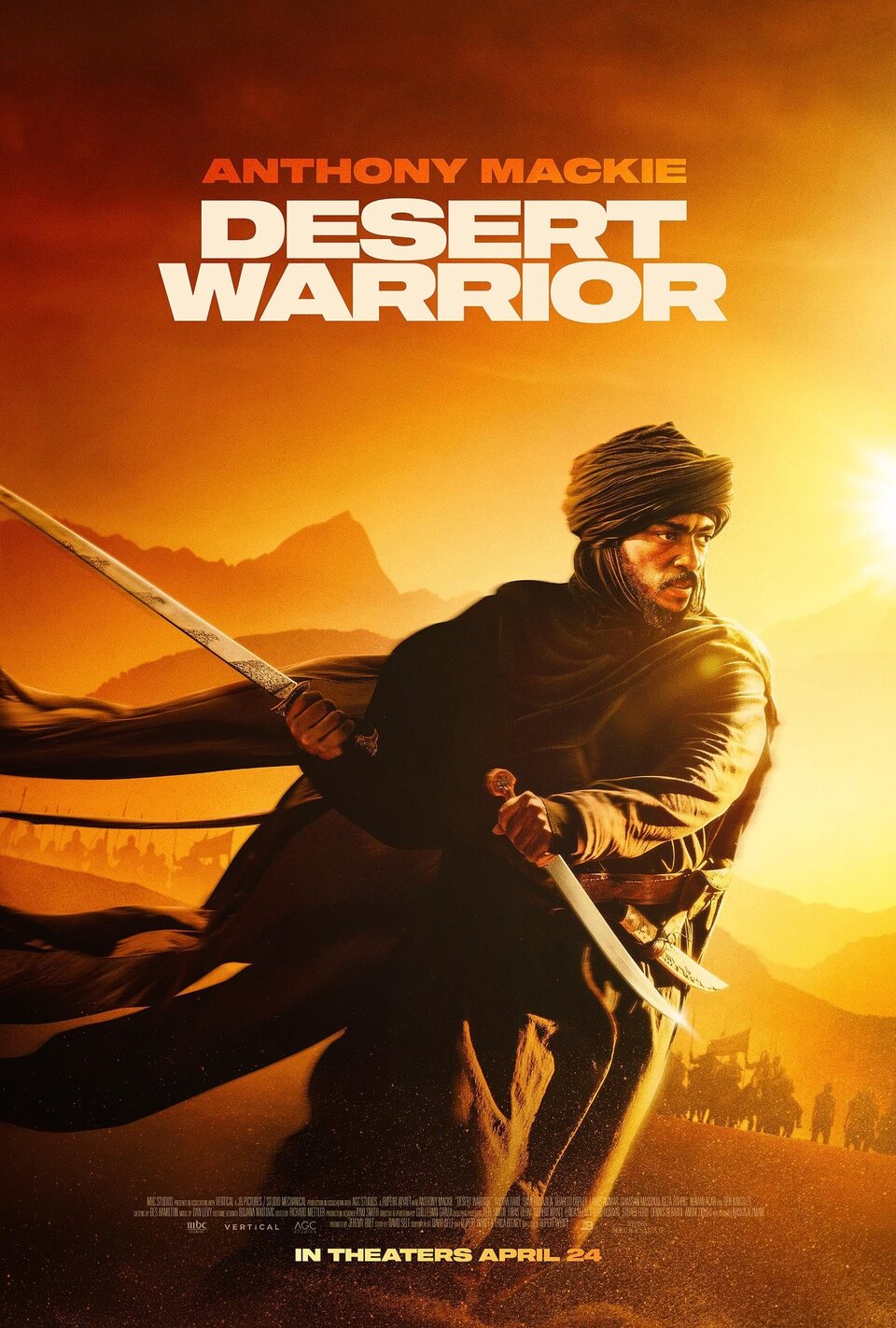 Cartel de Desert Warrior - Estados Unidos