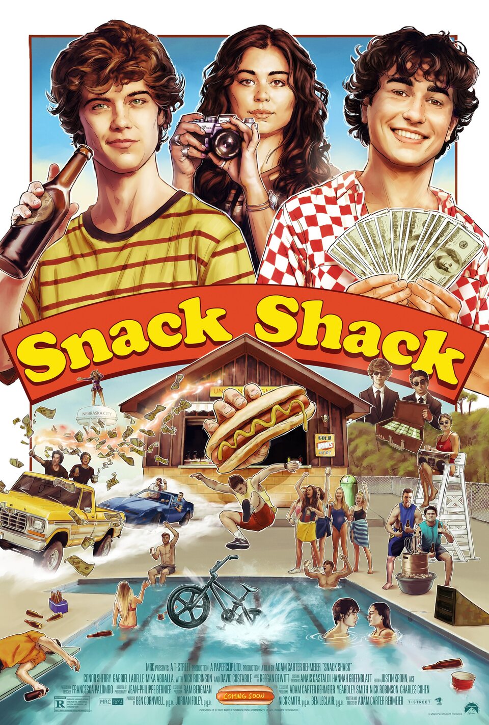 Cartel de Snack Shack - Estados Unidos