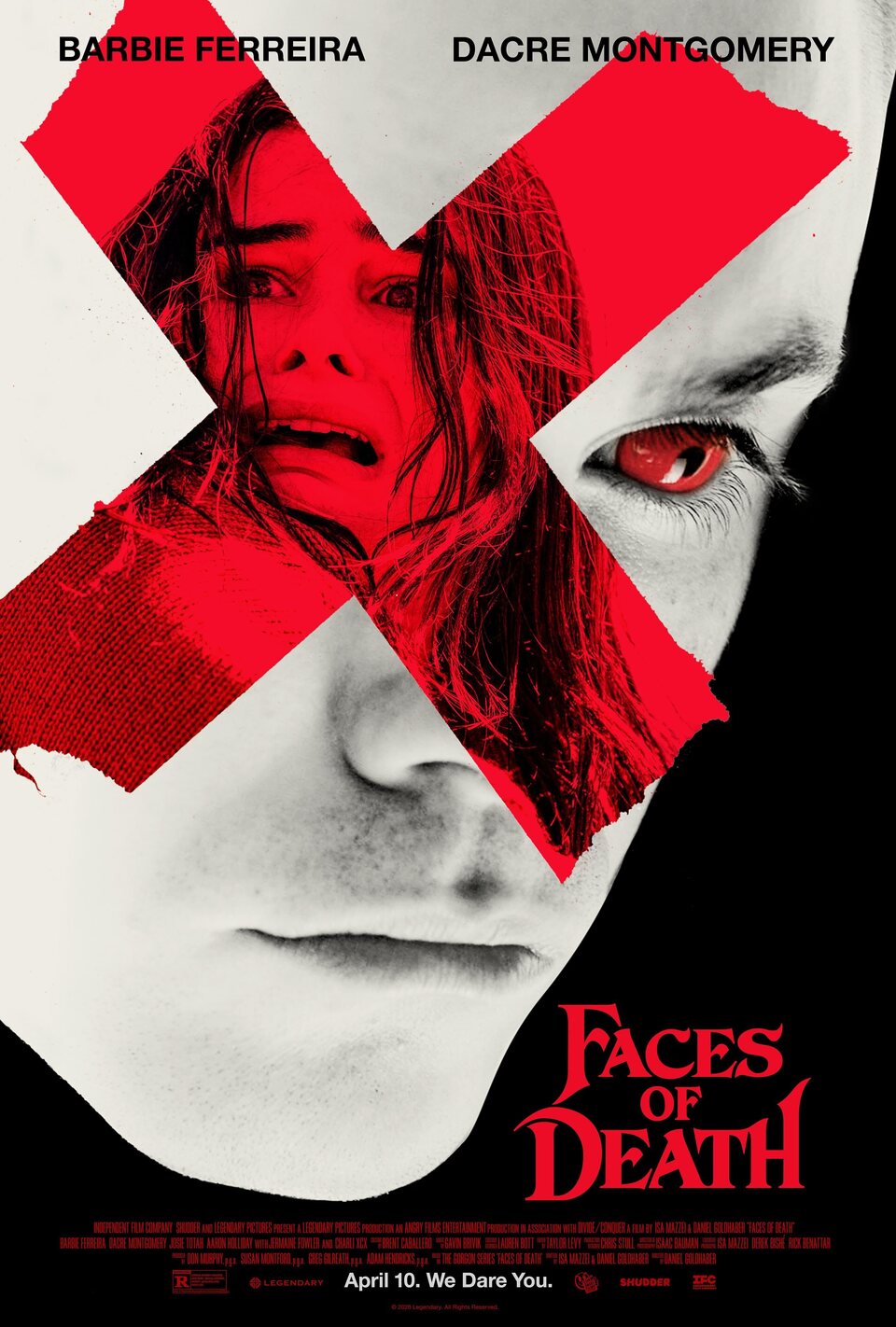 Cartel de Faces of Death - Estados Unidos