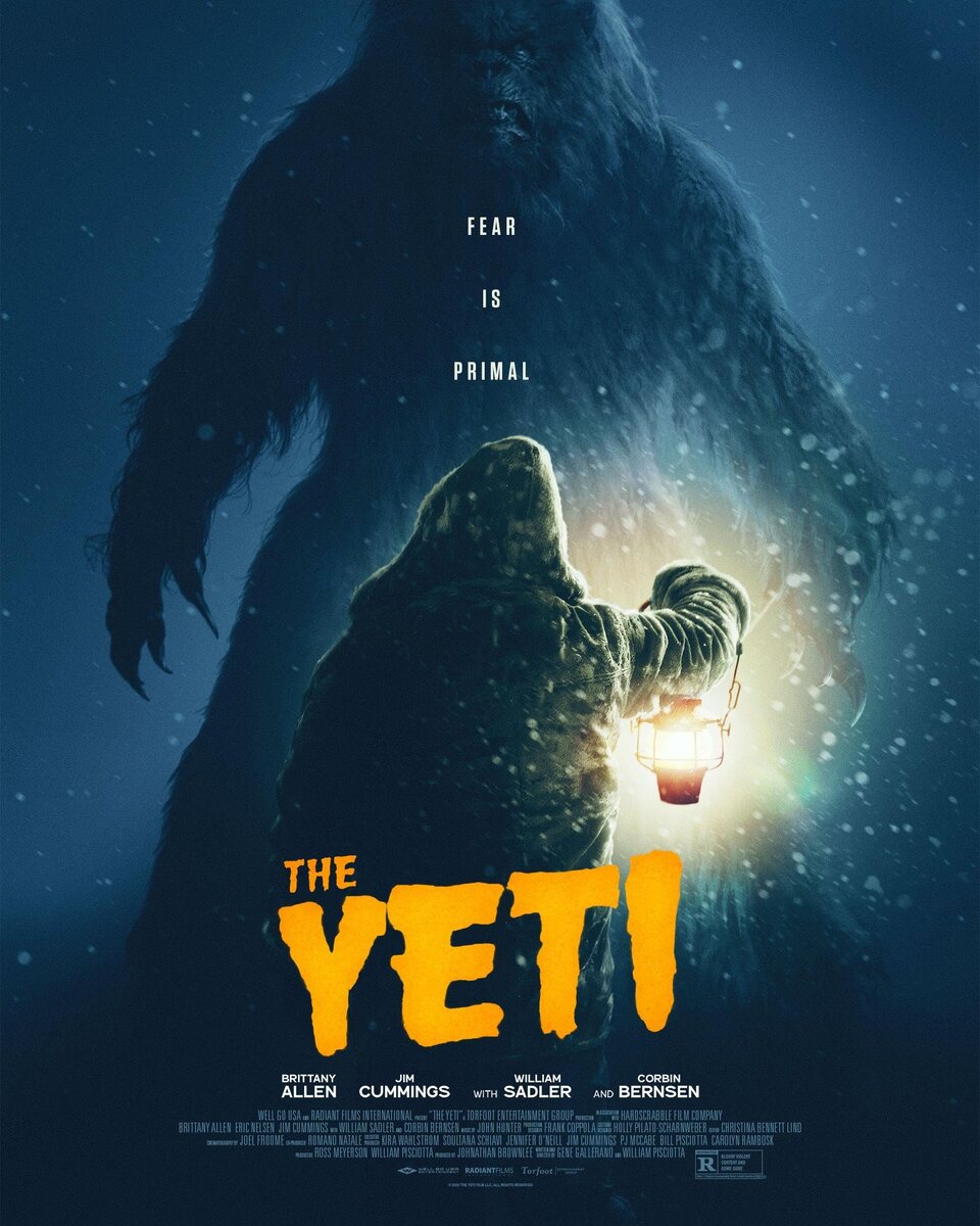 Cartel de The Yeti - Estados Unidos