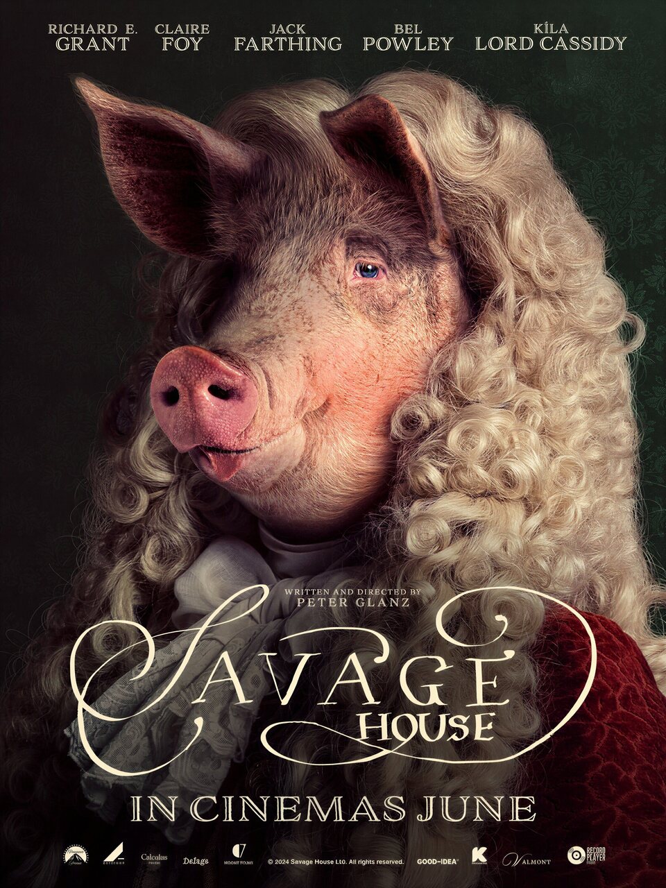 Cartel de Savage House - Reino Unido