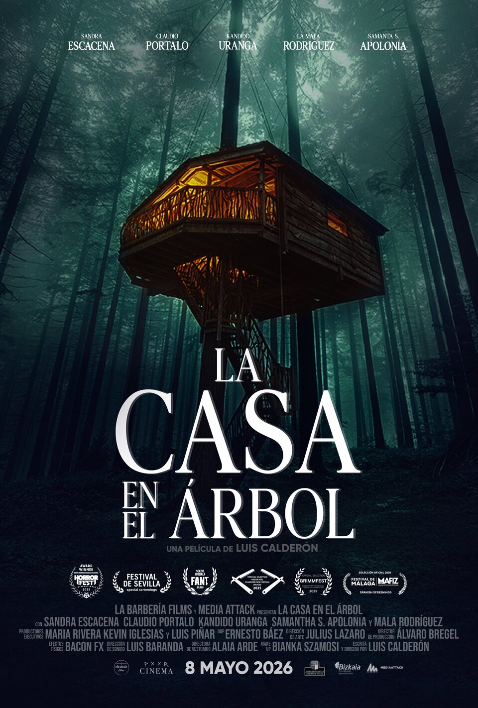 Cartel de La casa en el árbol - España