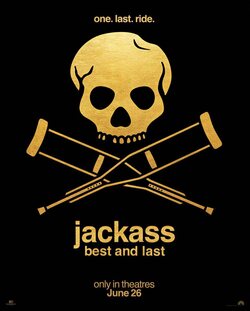 Cartel de Jackass: Lo mejor para el final