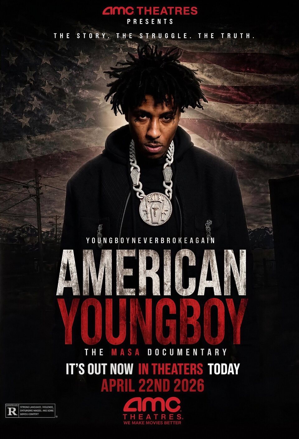 Cartel de American Youngboy - Estados Unidos