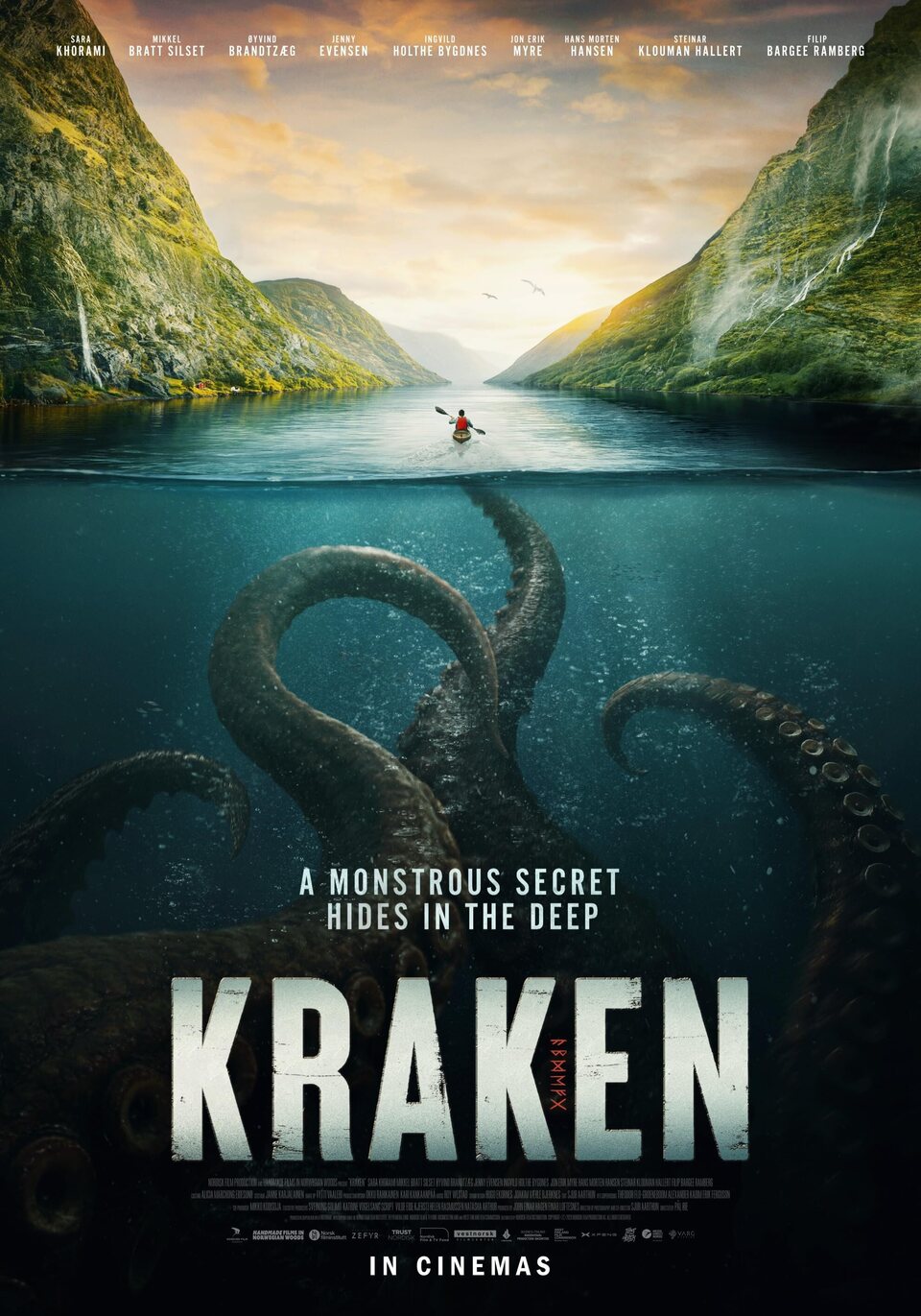 Cartel de Kraken - Reino Unido