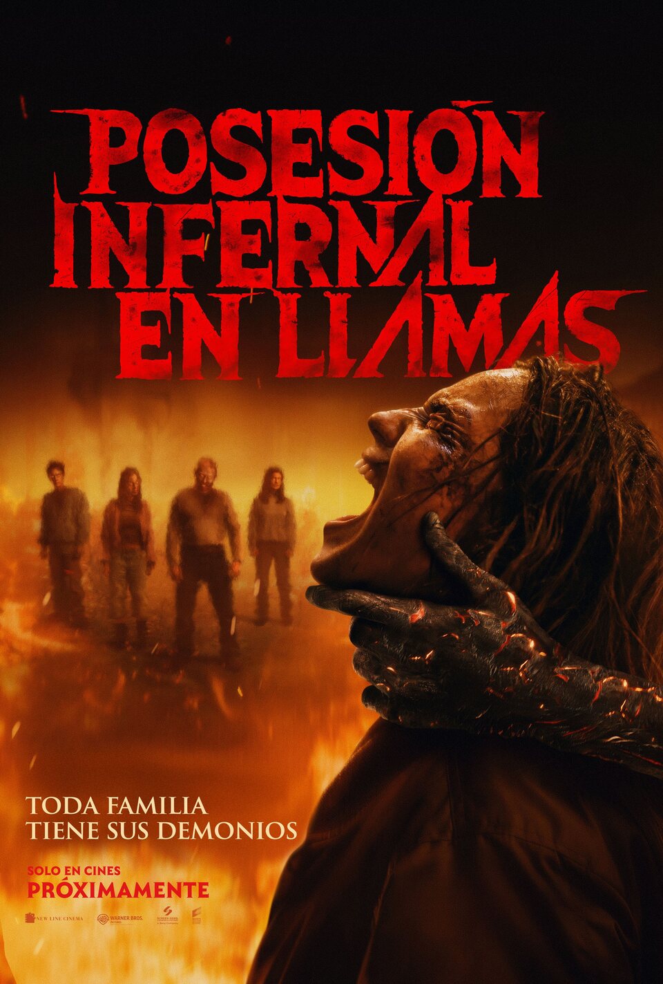 Cartel de Posesión infernal: En llamas - España preview