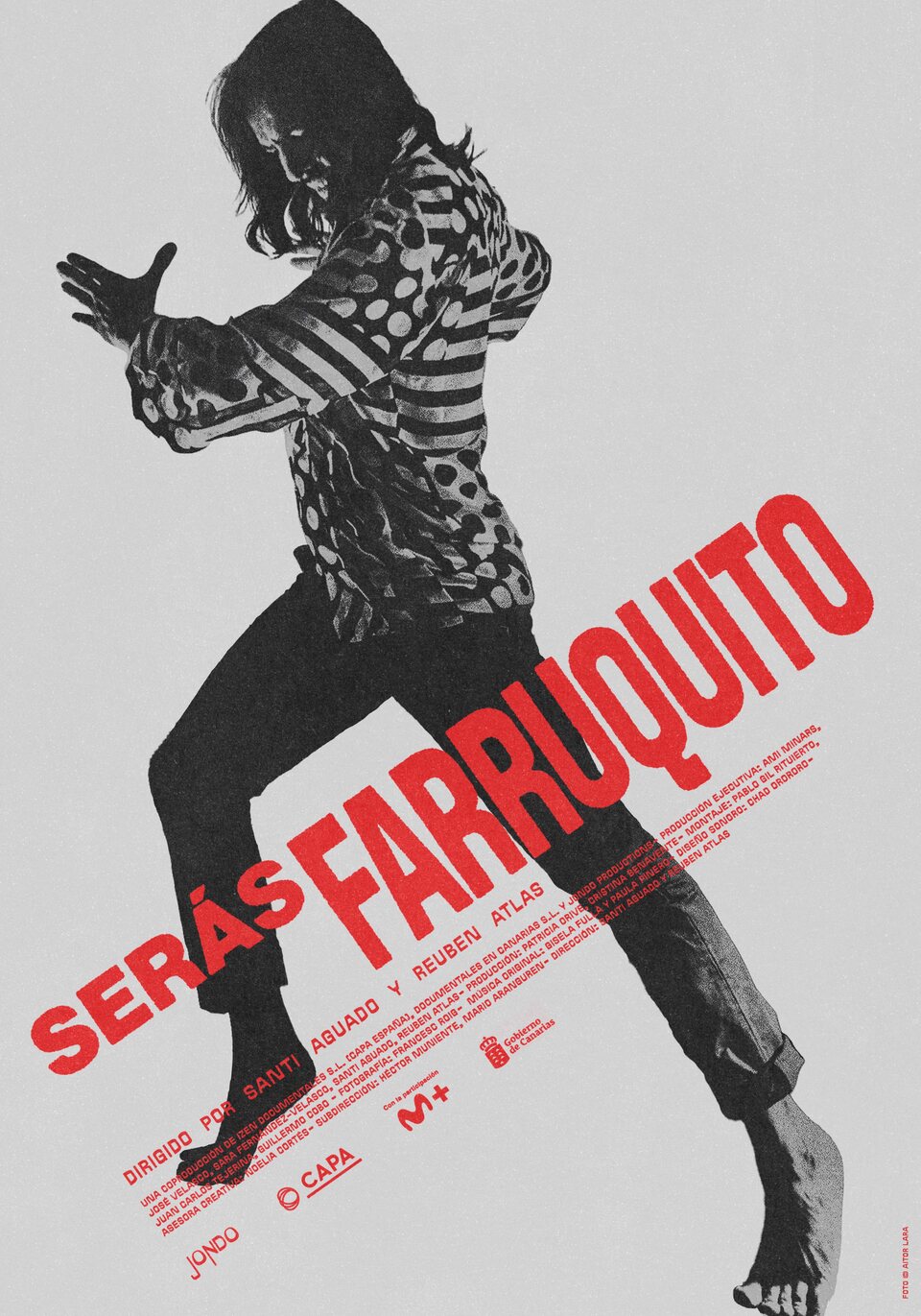 Cartel de Serás Farruquito - España