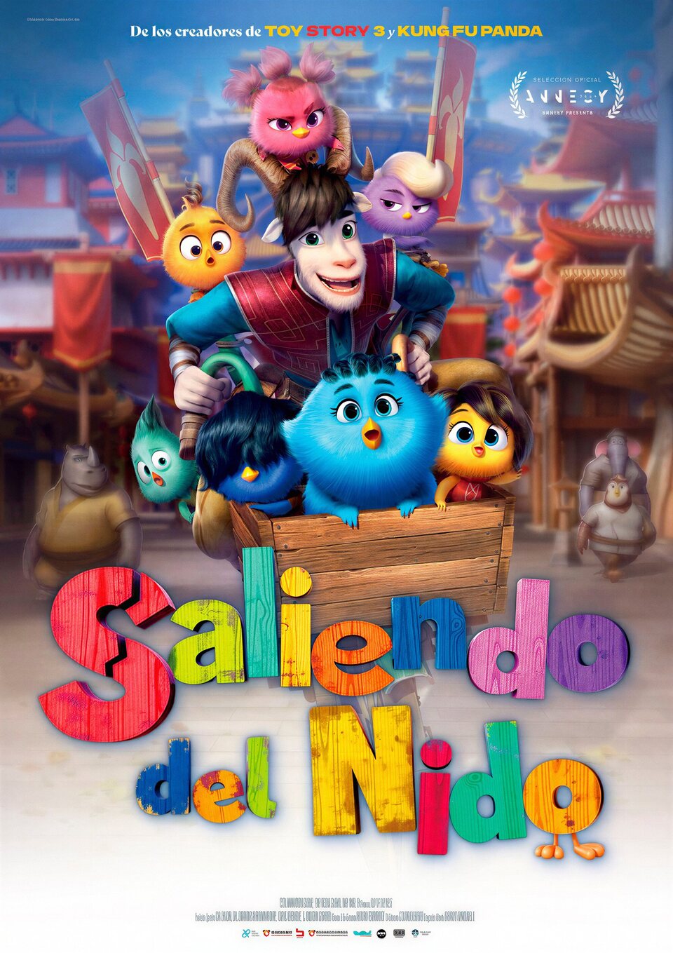 Cartel de Saliendo del nido - España