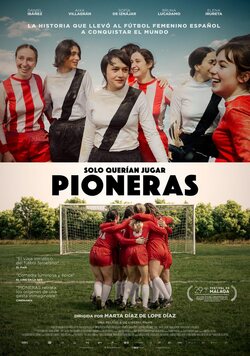 Cartel de Pioneras: Solo querían jugar