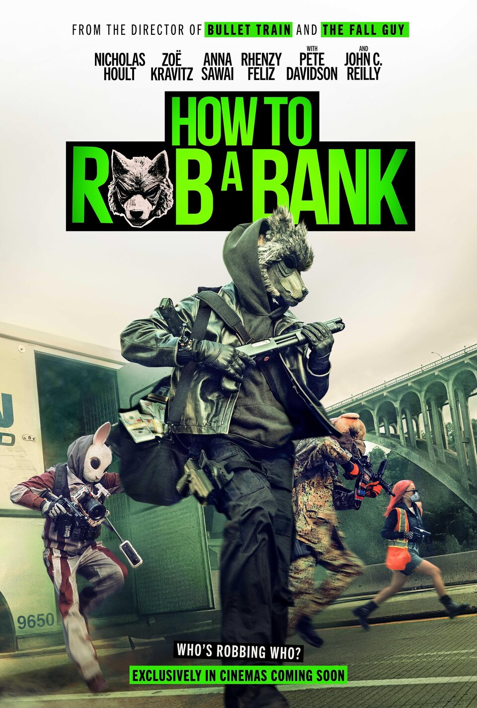 Cartel de Cómo Robar Un Banco - Estados Unidos