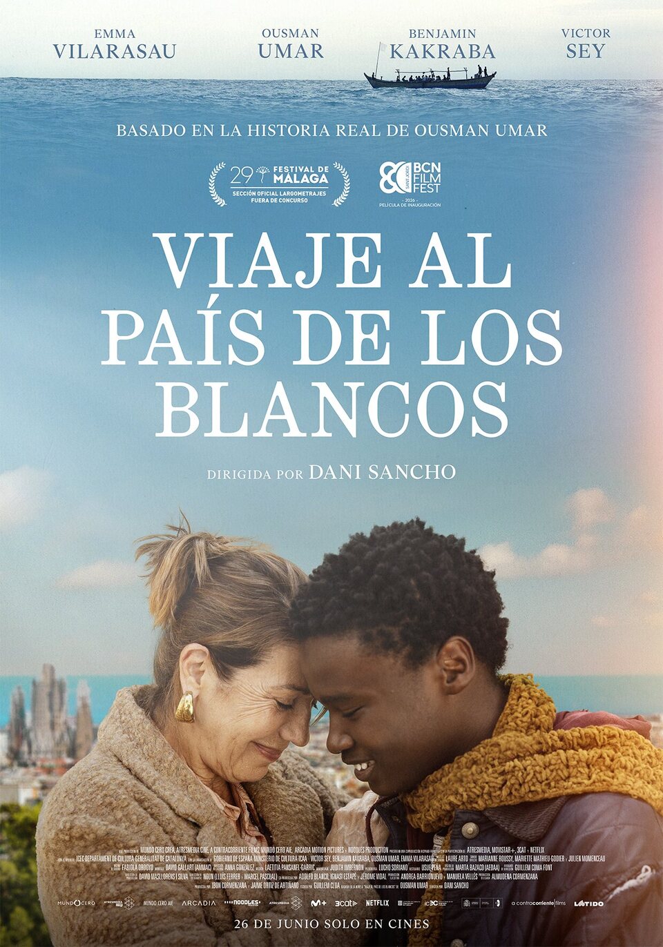Cartel de Viaje al país de los blancos - España