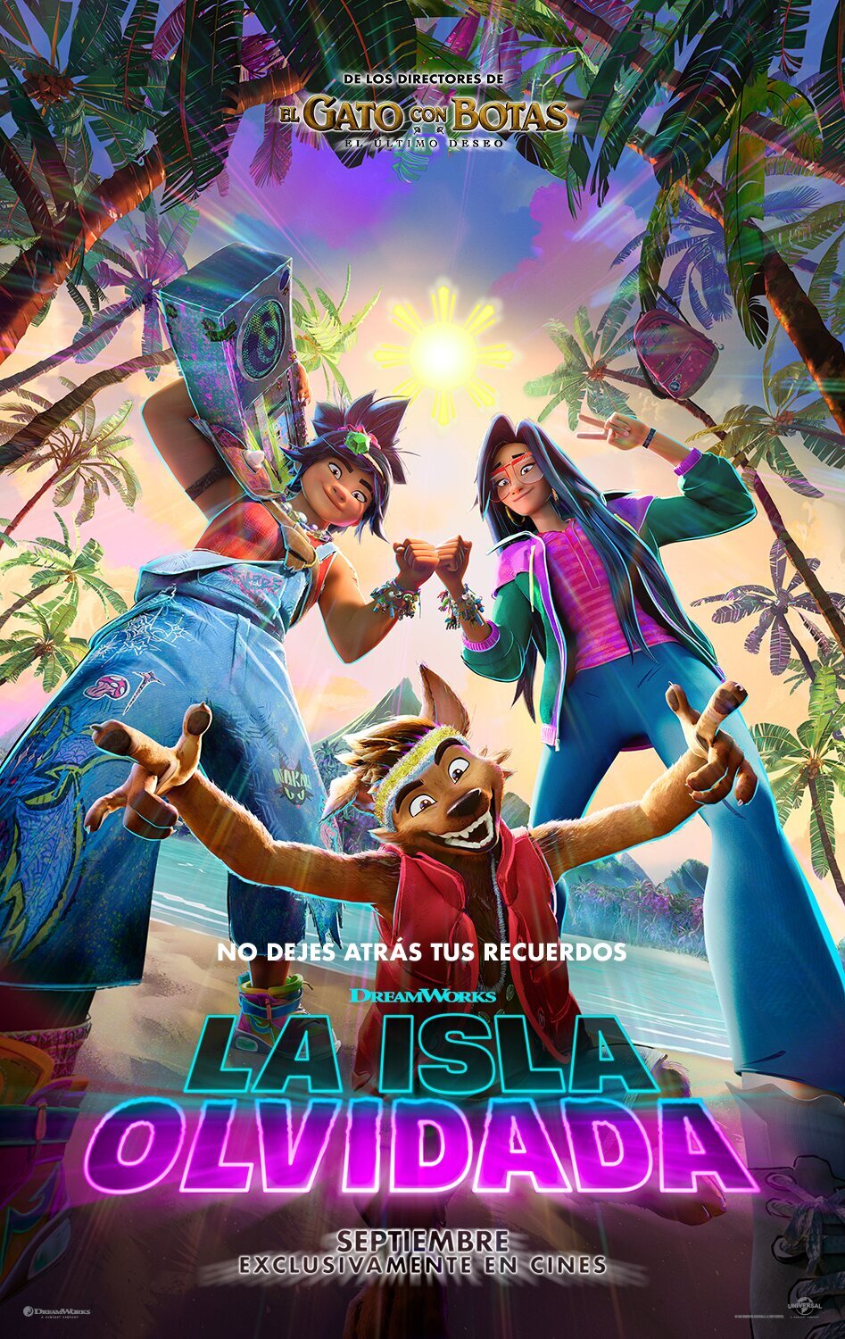 Cartel de La isla olvidada - España