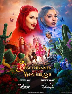 Cartel de Descendants: Wicked Wonderland