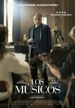 Cartel de Los músicos