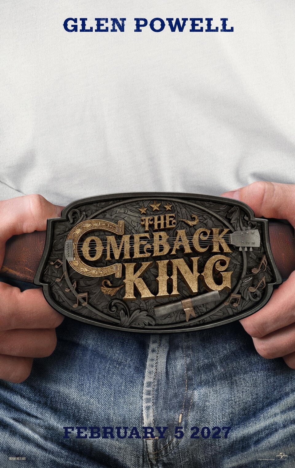 Cartel de The Comeback King - Teaser poster