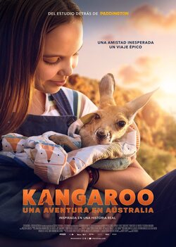 Cartel de Kangaroo: Una aventura en Australia