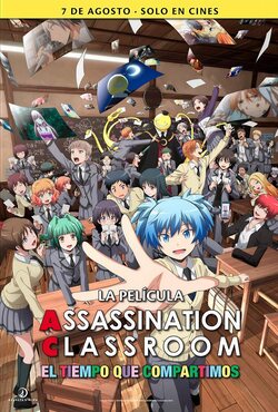 Cartel de Assassination Classroom the Movie: Our Time