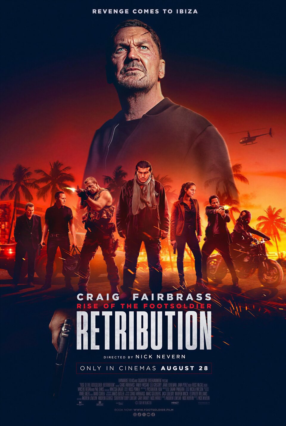 Cartel de Rise of the Footsoldier: Retribution - Estados Unidos