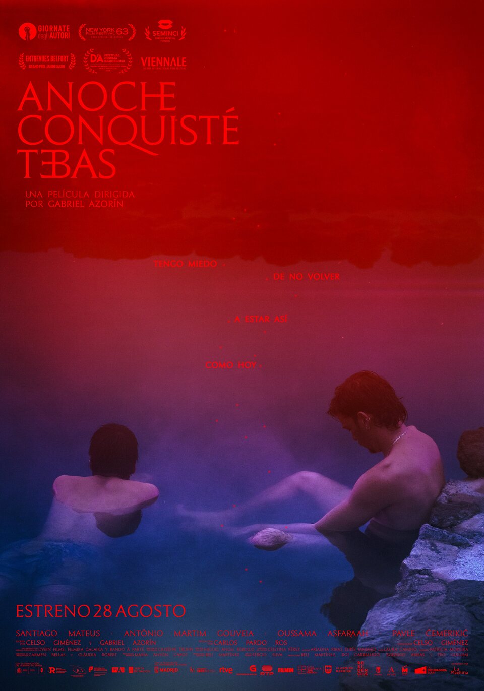Cartel de Anoche conquisté Tebas - España
