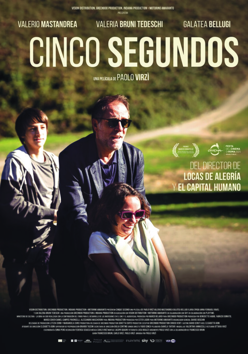 Cartel de Cinco segundos - España