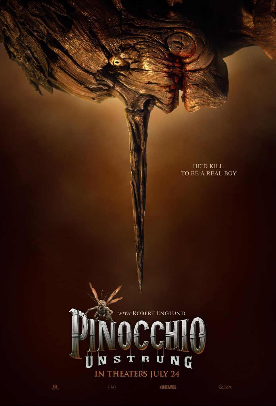 Cartel de Pinocchio: Unstrung - Estados Unidos
