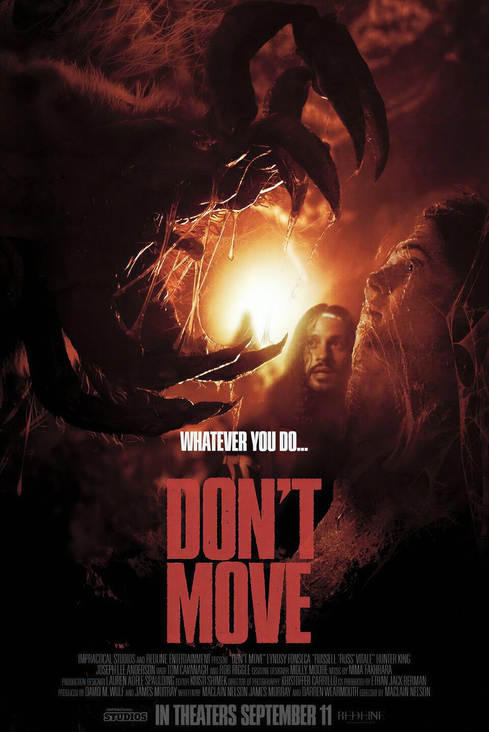 Cartel de Don't Move - Estados Unidos