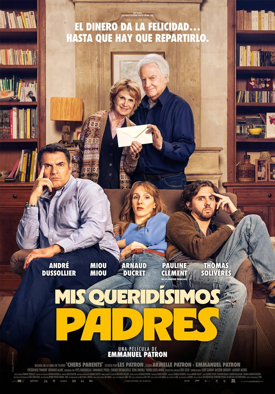 Cartel de Mis queridísimos padres - España