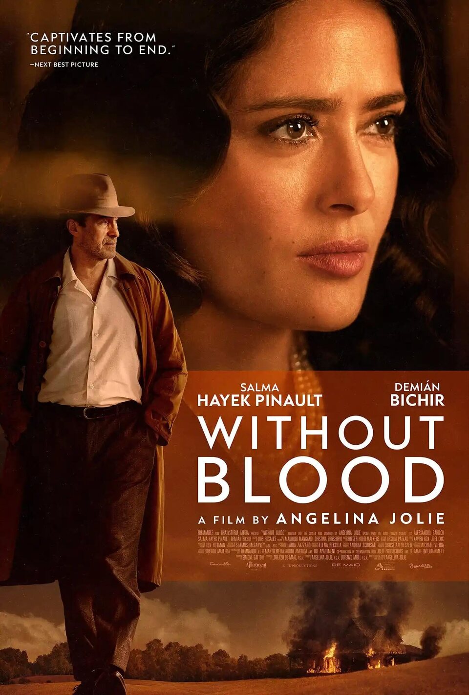 Cartel de Without Blood - Estados Unidos