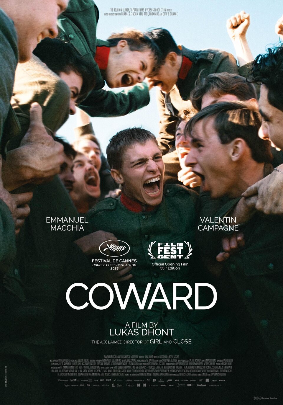 Cartel de Cobarde - Reino Unido