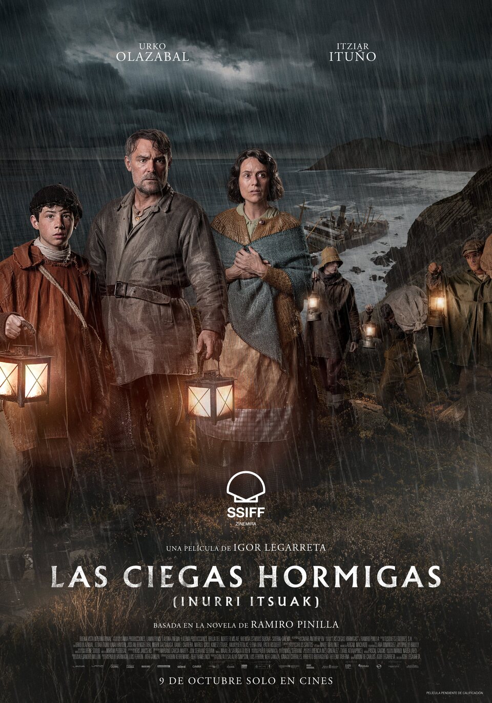 Cartel de Las ciegas hormigas - España