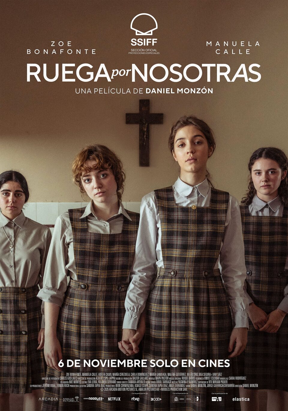 Cartel de Ruega por nosotras - España