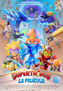 Cartel de Superthings: la película