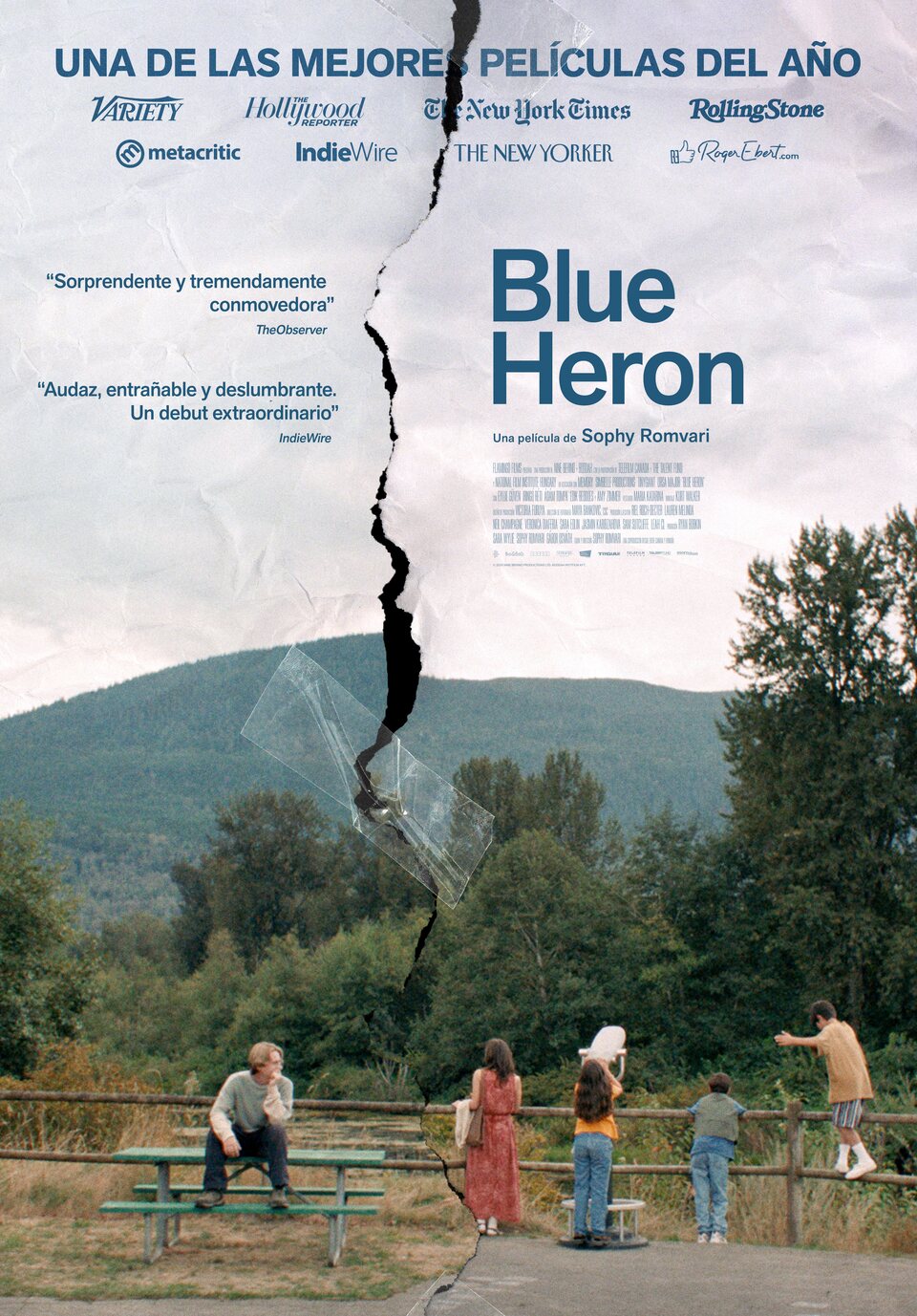 Cartel de Blue Heron - España