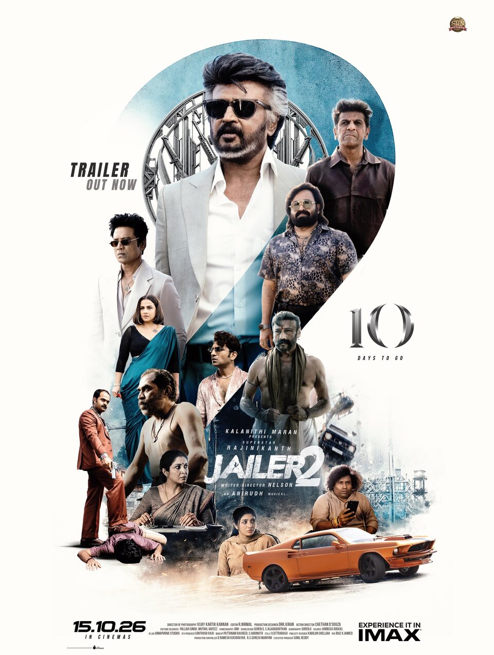 Cartel de Jailer 2 - India