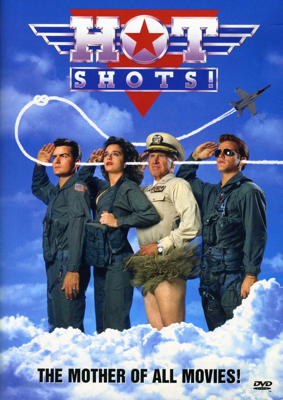 Cartel de Hot Shots! - Estados Unidos