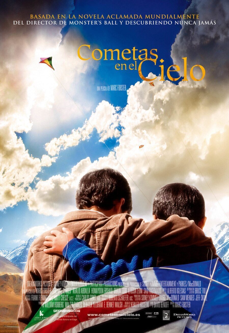 Cartel de Cometas en el cielo - España