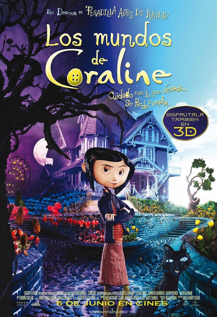 Cartel de Coraline y la puerta secreta - España