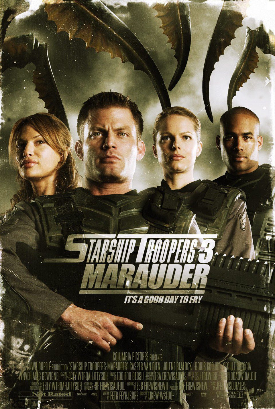 Cartel de Starship Troopers 3: Armas del futuro - Estados Unidos