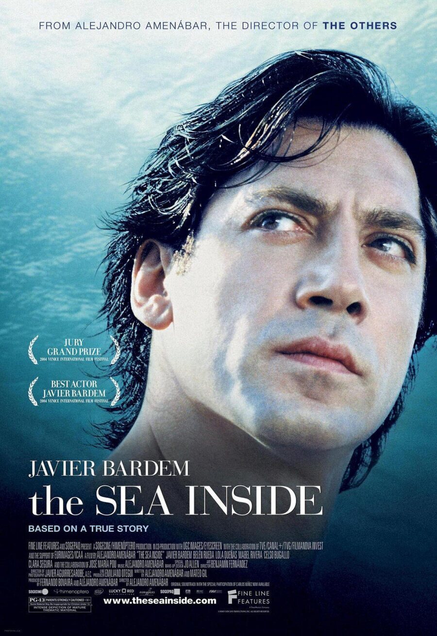 Cartel de Mar adentro - Estados Unidos