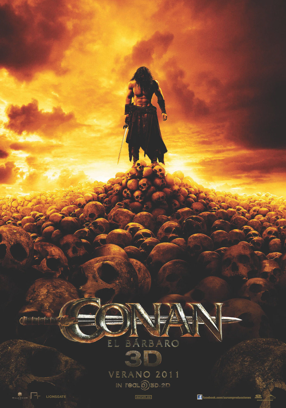 Cartel de Conan el Bárbaro - España