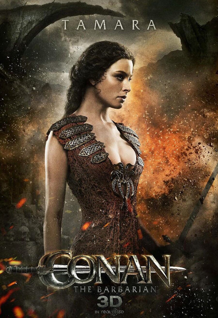 Cartel de Conan el Bárbaro - Rachel Nichols