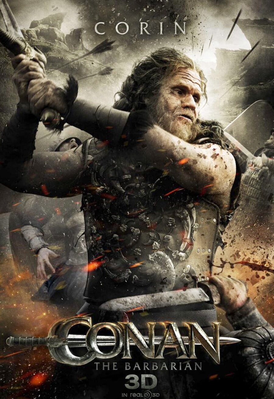 Cartel de Conan el Bárbaro - Ron Perlman